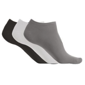 Microfibre sneaker socks (3 pairs per pack)