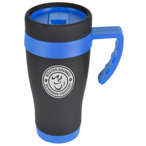 branded travel mug