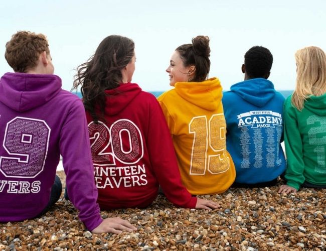 Personalised Leavers Hoodies